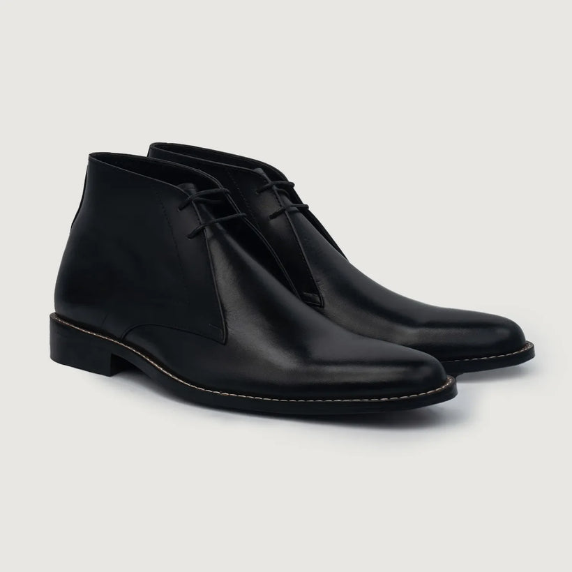 Corry Chukka Черная Leather Boots мужская