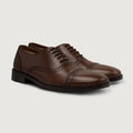 Greyson Brogues Oxford Коричневый Кожаная обувь для Мужчин