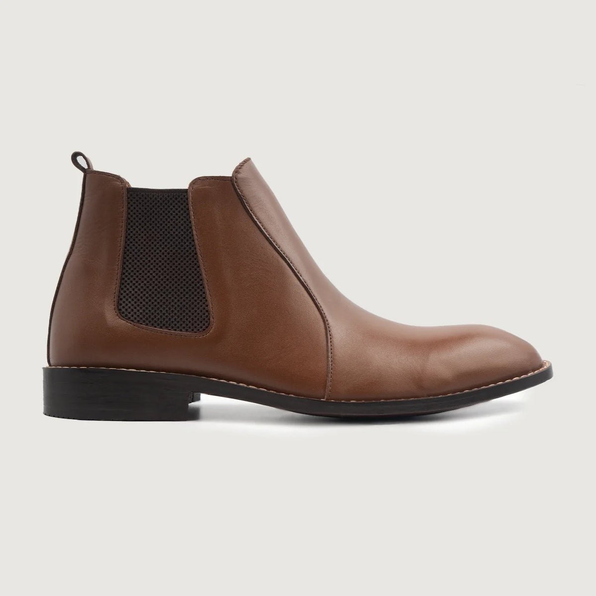 Brown Full-Grain leather Boots - Рантовая конструкция Goodyear Welt и носок обуви