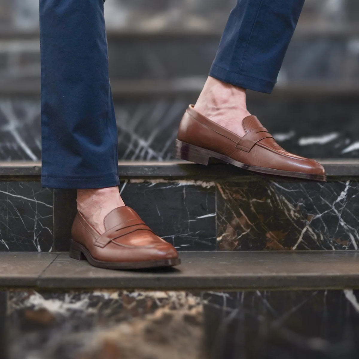 Orlaven Baxton Коричневый Кожаные лоферы для Мужчин footwear image 9