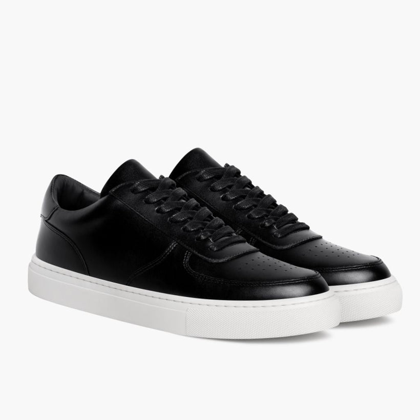 Court Черная Leather Sneakers мужская