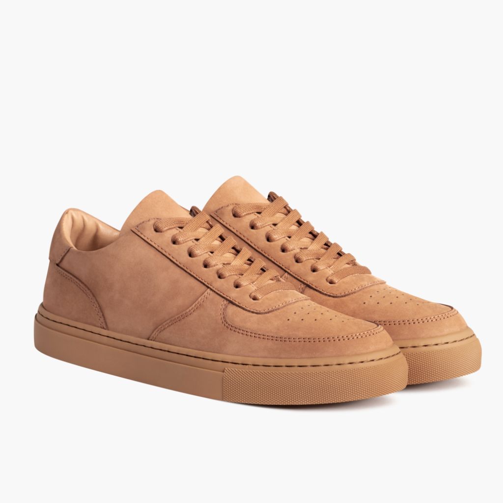 Court Clay Кожаные кеды для Мужчин in Classic Full-Grain Leather - Вид сбоку | Купить в официальном онлайн-магазине