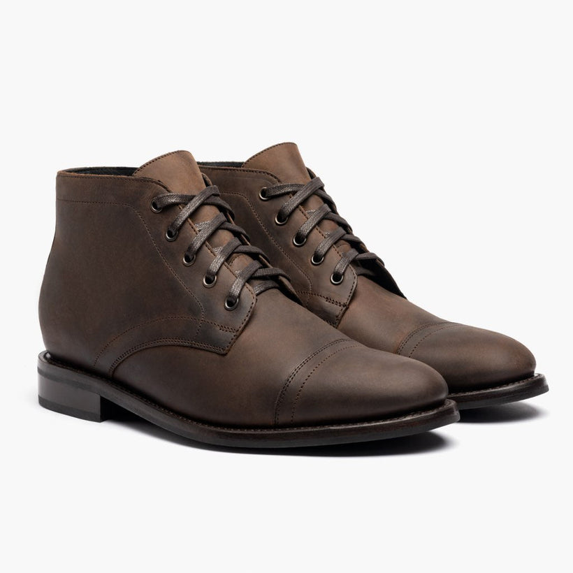 Cadet Tobacco Leather Boots мужская