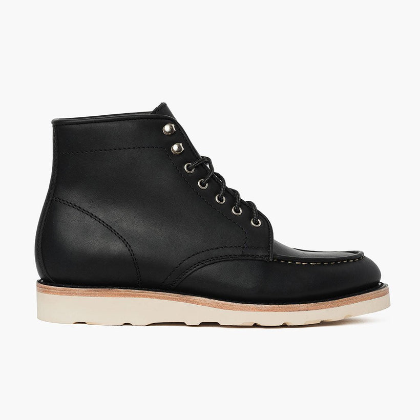 Diplomat Черная Matte Leather Boots мужская