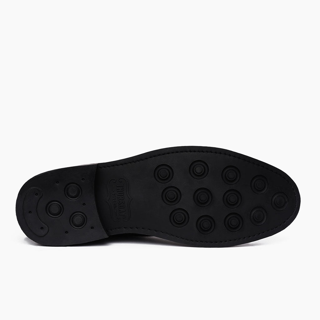 High-Traction Rubber Outsole & Lug Tread Pattern on Captain Burnt Copper Кожаные ботинки для Мужчин