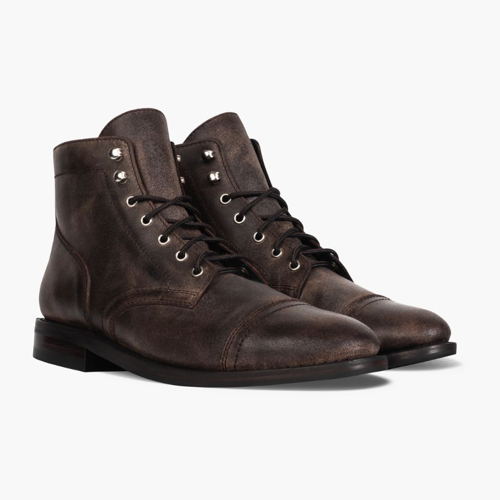 Captain Canyon Кожаные ботинки для Мужчин in Classic Full-Grain Leather - Вид сбоку | Купить в официальном онлайн-магазине