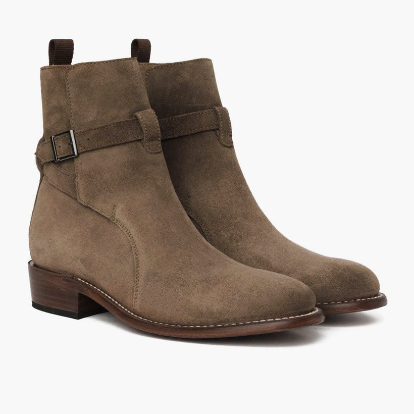 Rogue Taupe Leather Boots мужская