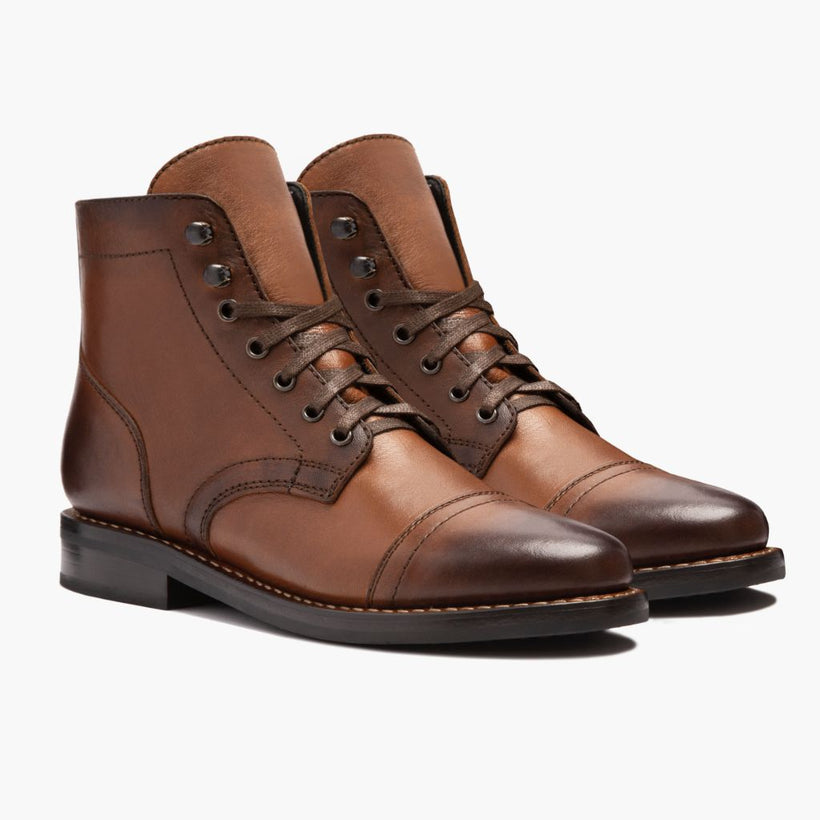 Captain Brandy Leather Boots женская