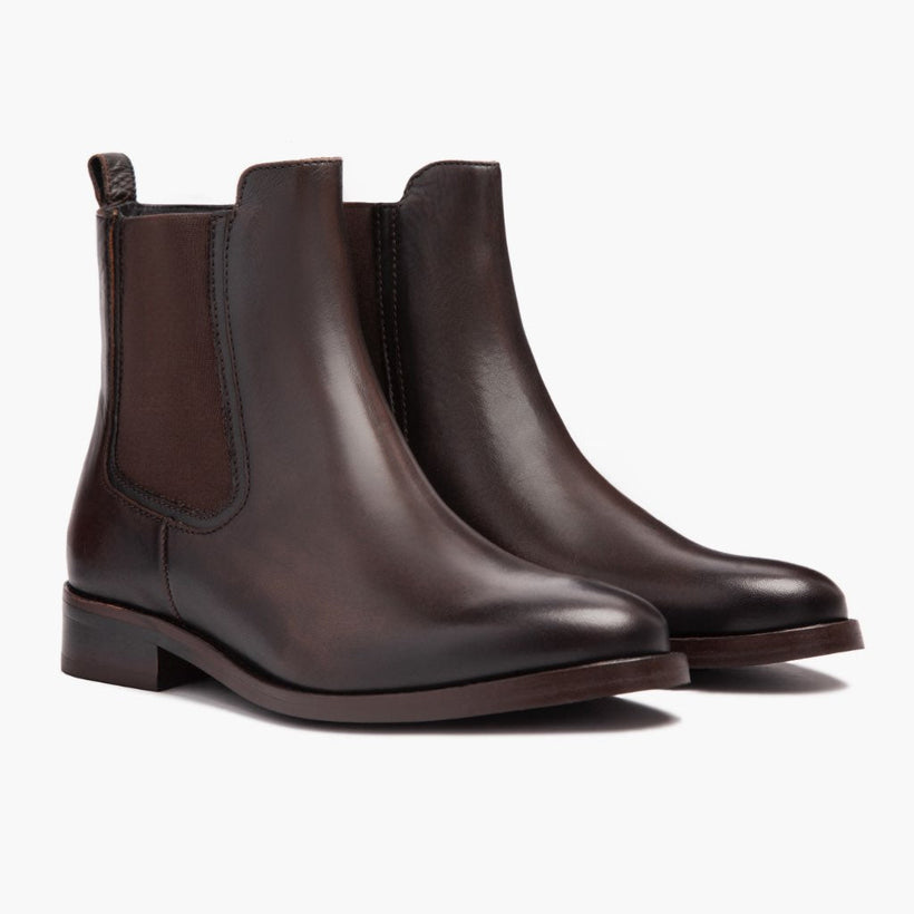 Duchess Черная Coffee Leather Boots женская