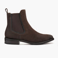 Duchess Dark Коричневый Suede Кожаные ботинки для Женщин