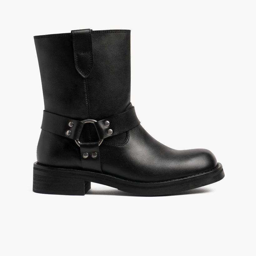 Outlaw Черная Leather Boots женская