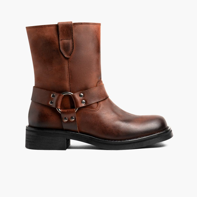 Outlaw Rust Коричневая Leather Boots женская