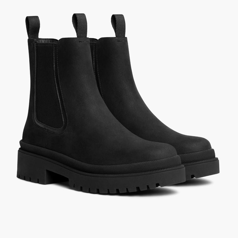 Legend Platform Черная Matte Leather Boots женская