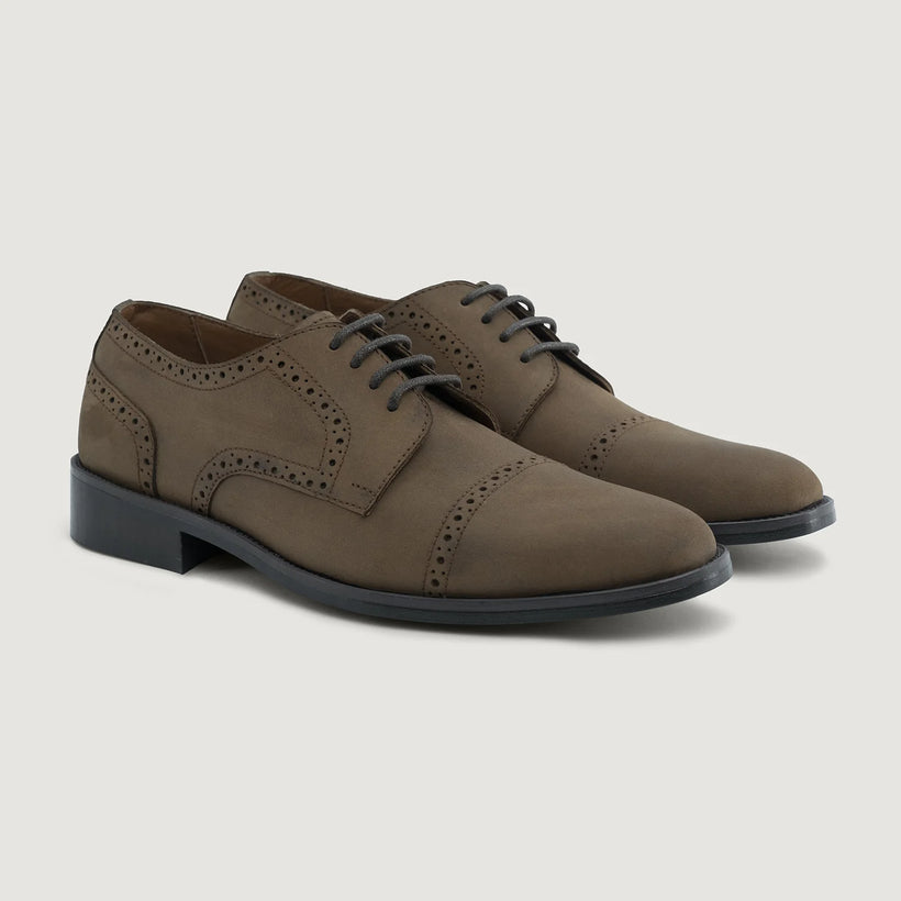 Dirk Brogues Derby Коричневая Oil Pullup Leather Shoes - StudGuard мужская