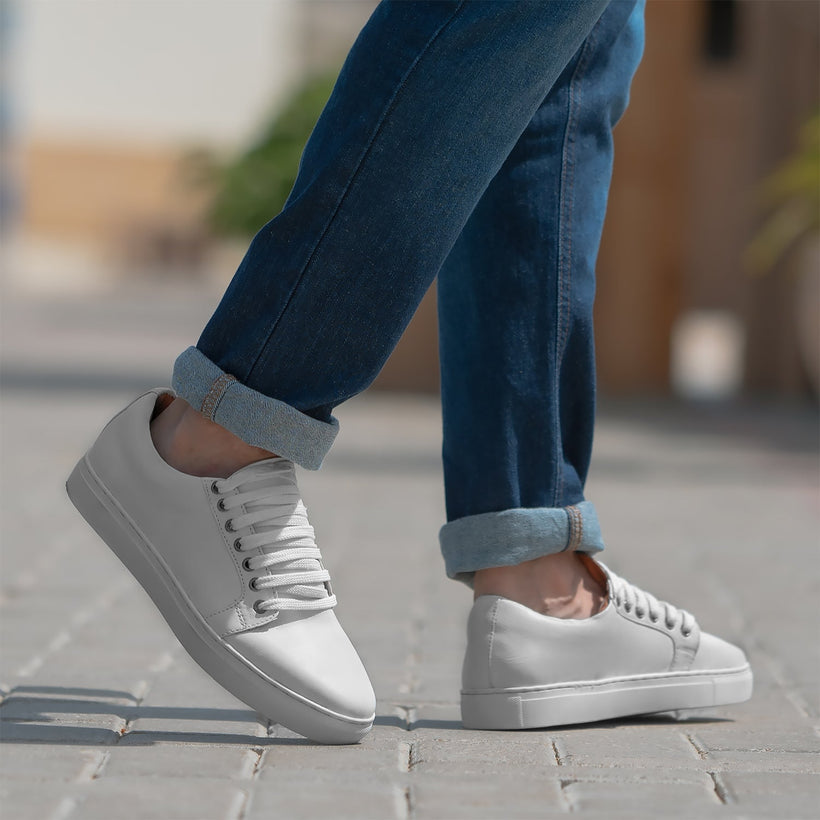 Murphy Low Top White Кожаные кеды для Мужчин