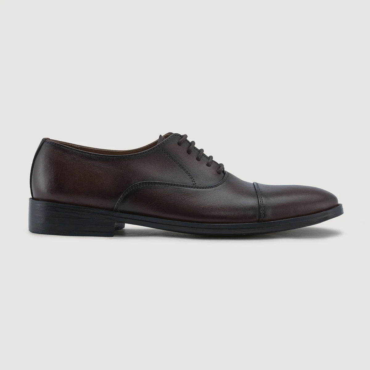 Burnished Brown Full-Grain leather Shoes - Рантовая конструкция Goodyear Welt и носок обуви