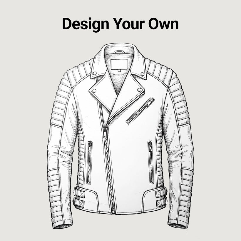 Design Your Own Кожаная куртка женская
