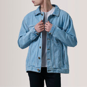 
Authentic Full-Grain Leather Grain Texture & Heavy-Duty Seam Stitching Detail