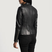 
Authentic Sheepskin Leather with Aniline Finish Grain Texture & Heavy-Duty Seam Stitching Detail