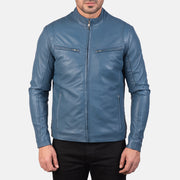 Ionic Leather Biker Jacket – alternate product view 4