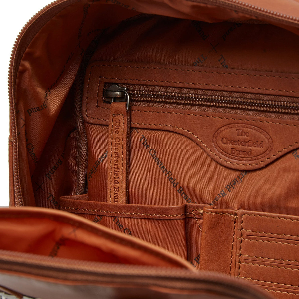 Bellary Full-Grain Leather Backpack – alternate product view 3