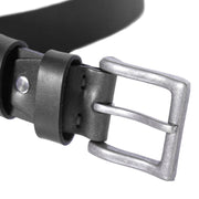 
Classic 100% Full-Grain leather Belt - Вид сзади с усиленными кожаными ремнями и прострочкой