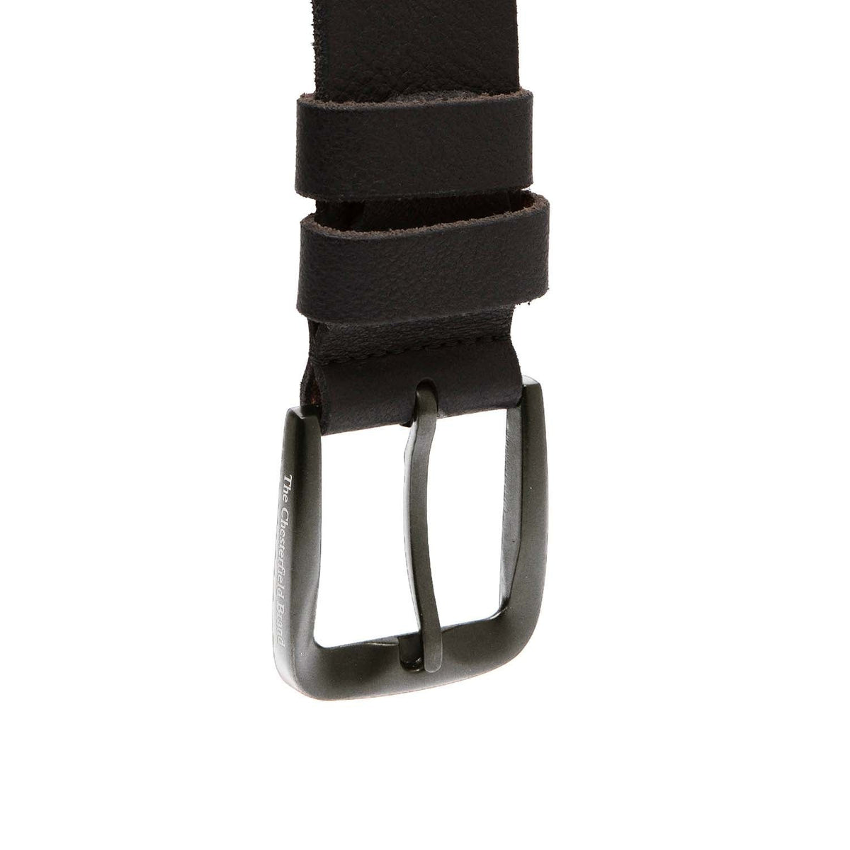 Copper Full-Grain Leather Belt - Structured Side Profile Showing Gusset Depth &amp; Expansion Capacity