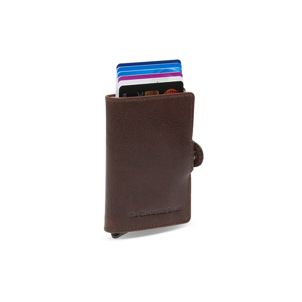 
100% Full-Grain Wax Pull-Up 100% Full-Grain Leather Grain Texture & Handcrafted Patina Detail