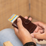 Prague Full-Grain Leather Card Holder – alternate product view 2