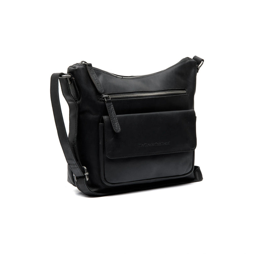 Hailey Full-Grain Leather Crossbody Bag женская