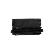 
Solid Antique Brass Hardware & Heavy-Duty Dual Zipper Detail on Laverton Кожаная сумка-кроссбоди