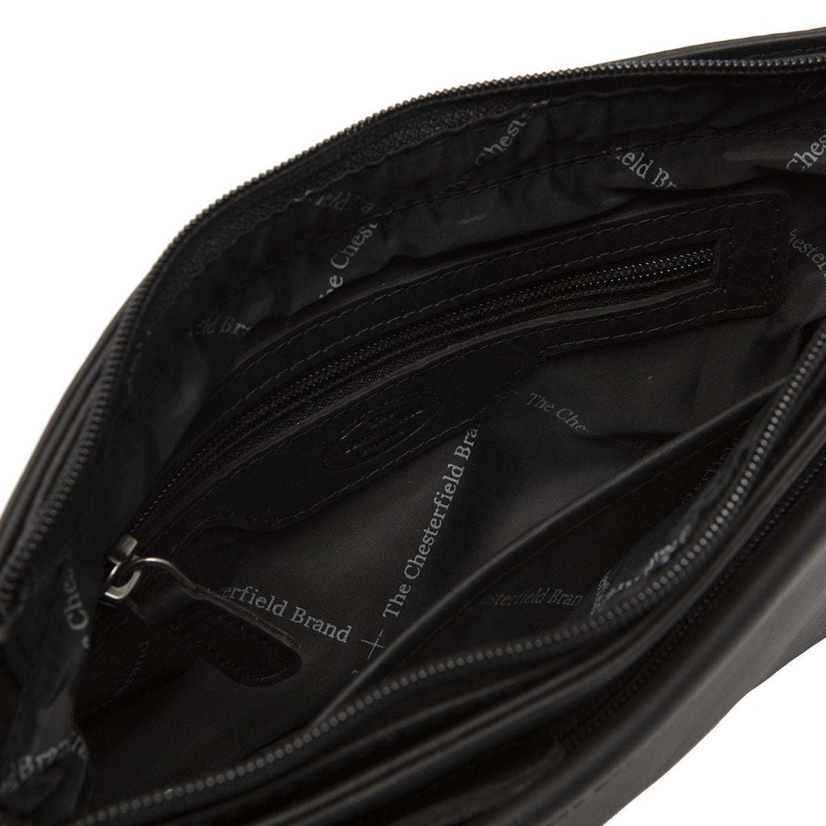 
Classic 100% Full-Grain leather Bag - Вид сзади с усиленными кожаными ремнями и прострочкой