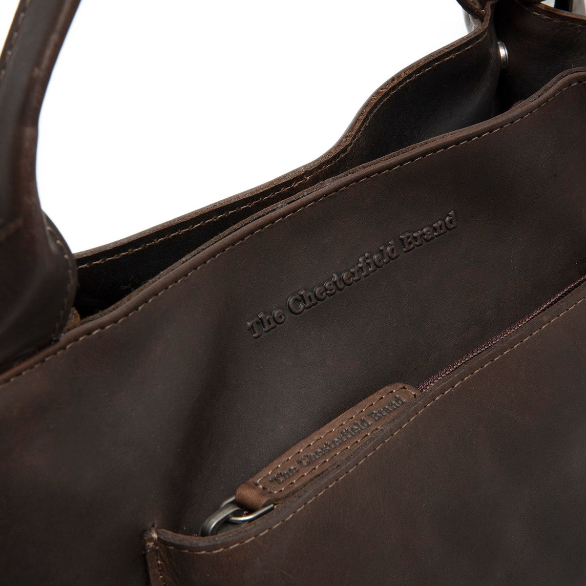 Tenara Full-Grain Leather Handbag – alternate product view 2