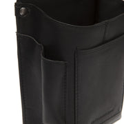 
Solid Antique Brass Hardware & Heavy-Duty Dual Zipper Detail on Taiwan Цельнозерновая кожа Waiter Кожаное портмоне Holster
