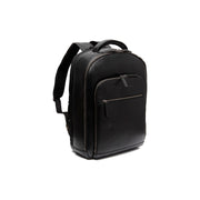 Maggiore Full-Grain Leather Laptop Backpack in Classic 100% Full-Grain Leather - Full Exterior Front Profile View | Buy Online