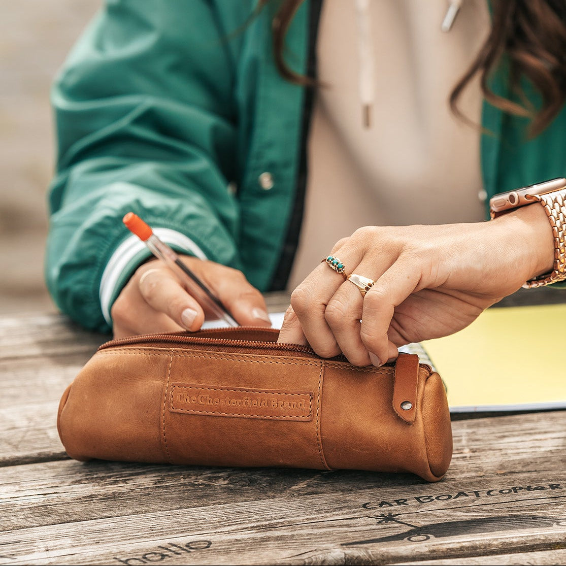 Leather Pencil Case Lea – alternate product view 2