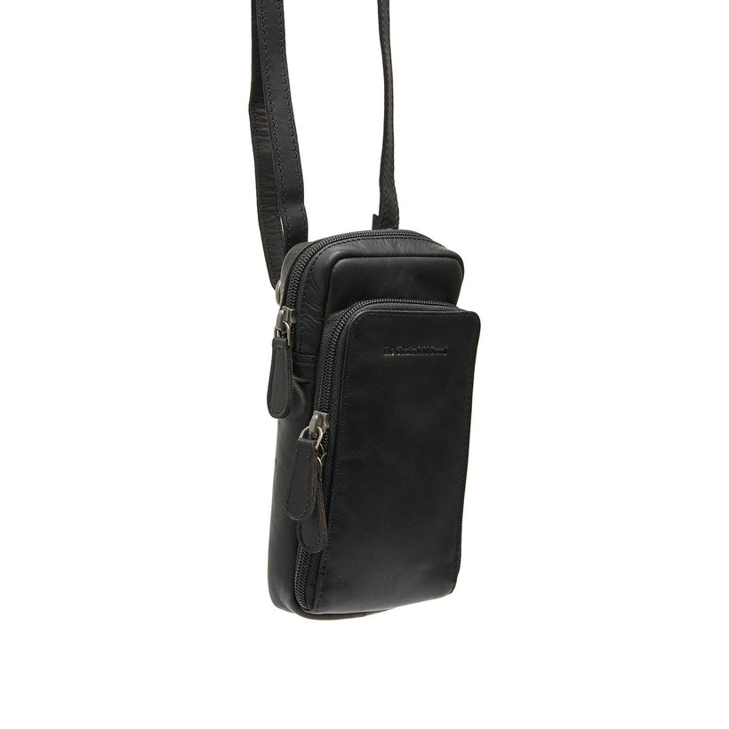 Valdes Full-Grain Leather Phone Bag женская