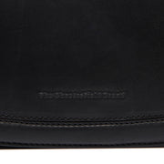
Classic 100% Full-Grain leather Bag - Вид сзади с усиленными кожаными ремнями и прострочкой