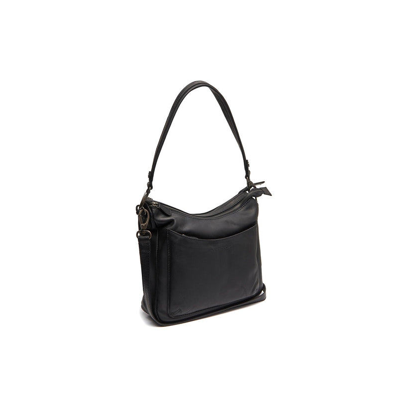 Tivra Full-Grain Leather Shoulder Bag женская