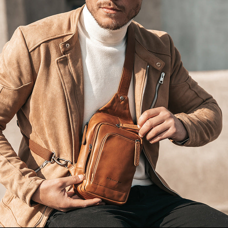 Leather Sling Bag Riga – alternate product view 2