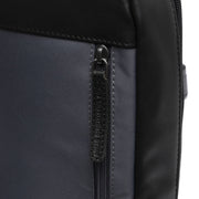 Classic 100% Full-Grain leather Bag - Rear Perspective Showing Reinforced Leather Straps &amp; Stitching