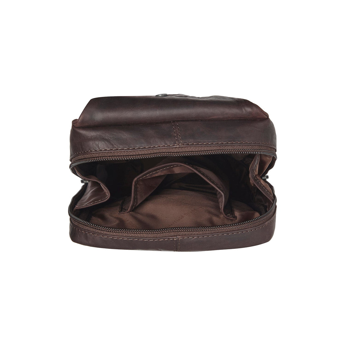Brown Leather Sling Bag Turelle, detail view 5