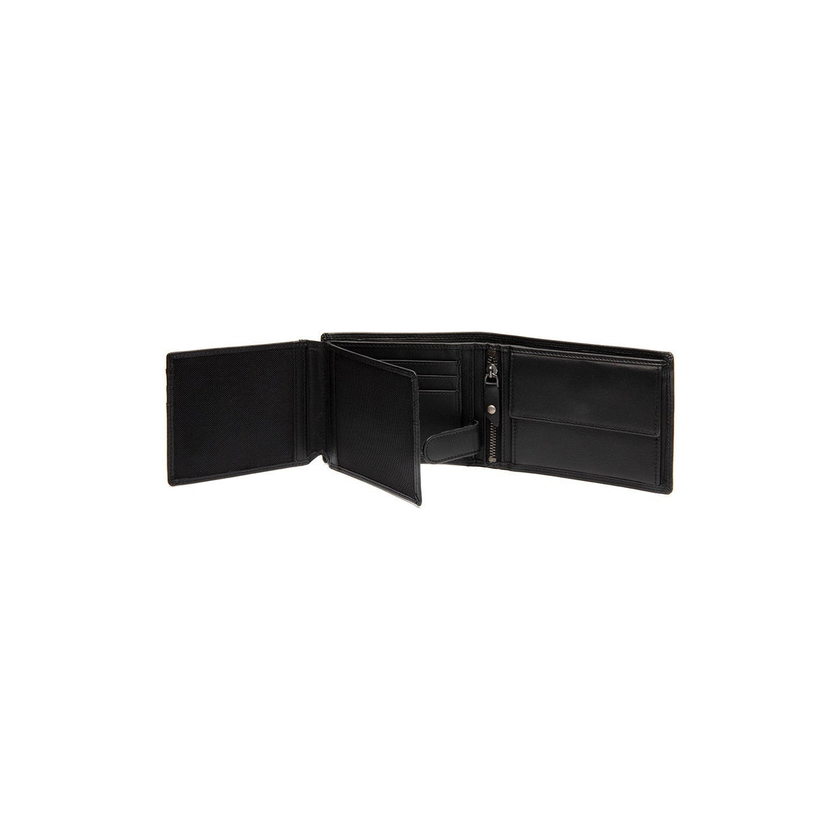 
Classic 100% Full-Grain leather Wallet - Вид сзади с усиленными кожаными ремнями и прострочкой