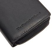 Sionel Full-Grain Leather Wallet - Structured Side Profile Showing Gusset Depth &amp; Expansion Capacity