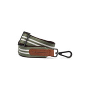 Green Shoulder Strap in Green 100% Full-Grain Leather - Front Profile View & Tailored Silhouette | Buy Online