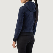 
Rebella Hooded Кожаный бомбер для Женщин – alternate product view 5