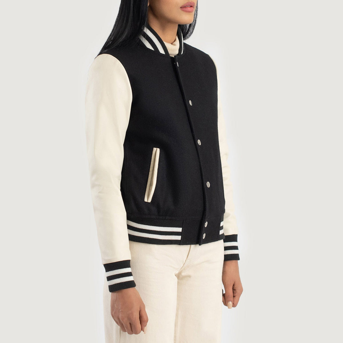 
Savant Varsity Кожаная куртка для Женщин – alternate product view 2