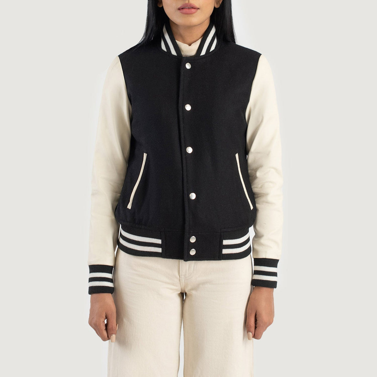 
Savant Varsity Кожаная куртка для Женщин – alternate product view 4