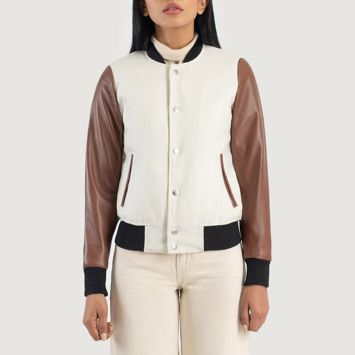
Savant Varsity Кожаная куртка для Женщин – alternate product view 4