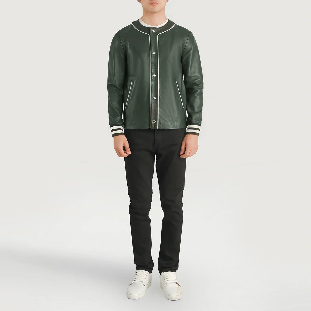 
Willis Varsity Кожаная куртка для Мужчин – alternate product view 3